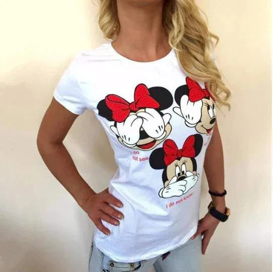 Casual Cartoon T-Shirt