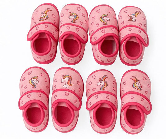 Girls’ Unicorn Heart Slippers