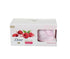 Dove Milk Swirls vanilla raspberry bath bombs with creamy milk swirls design in white packaging
