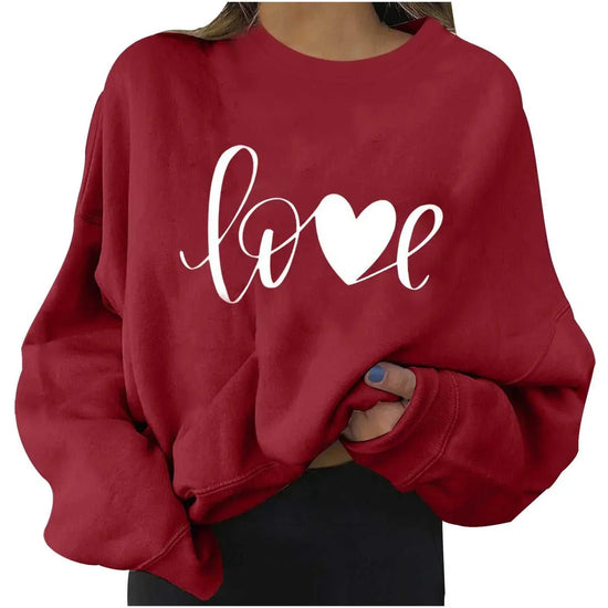 Red long sleeve women&