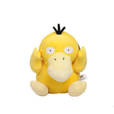 Bulbasaur plush toy with green leaf and blue body on white background