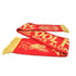 Liverpool Gold Standard red and gold knit scarf with Liverpool FC logo and Never Walk Alone text