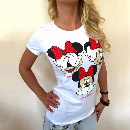 Casual Cartoon T-Shirt