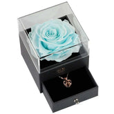 Preserved Flower with Necklace