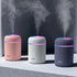 Portable Humidifier - 300ML USB Diffuser for Car, Office & Bedroom